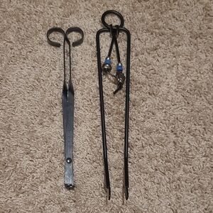 Black Metal Candle Snuffer & Wick Trimmer